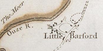 Little Barford in 1765 [R1/110]